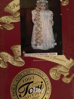 Spanos Porcelain Retired/vintage Daddy's Little Princess Tory Award # 359/2000