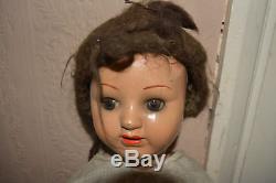 Spirit dream doll haunted paranormal vintage 1900'S has teeth also