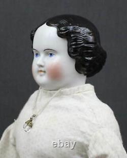 Splendid Antique German China Doll All Original