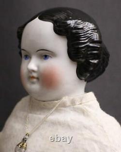 Splendid Antique German China Doll All Original