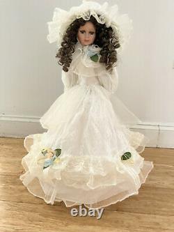 Stunning Large 24 Vintage Beautiful Unique Limited Edition Doll