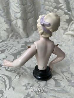 Superb & Rare Half-doll/demi-figurine/teepuppe/pincushion Doll/henri Delcourt