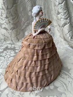 Superb & Rare Half-doll/demi-figurine/teepuppe/sewing Box/buste/fasold & Stauch