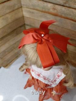 Sweet Antique Bosque Armand Marseille 390 A 4 M Great Red Dress