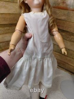 Sweet Antique Bosque Armand Marseille 390 A 4 M Great Red Dress