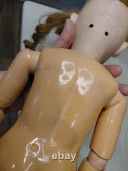 Sweet Antique Bosque Armand Marseille 390 A 4 M Great Red Dress