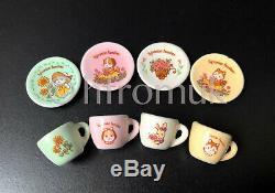 Sylvanian Families Ceramic Porcelain Miniature Tea Set Club Collect Vintage RARE