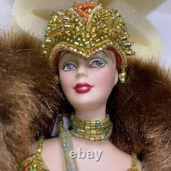 THE CHARLESTON BARBIE Bob Mackie Celebration Dance Porcelain VTG 2000 Mattel NEW