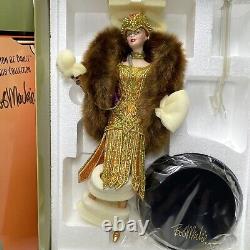 THE CHARLESTON BARBIE Bob Mackie Celebration Dance Porcelain VTG 2000 Mattel NEW