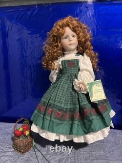 THE DOLL MAKER VTG Apple Annie and Apple Andy Set FULLY PORCELAIN By Linda Rick