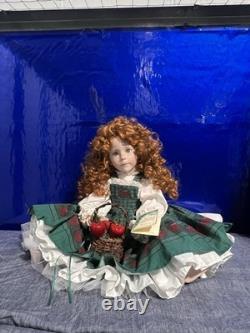 THE DOLL MAKER VTG Apple Annie and Apple Andy Set FULLY PORCELAIN By Linda Rick