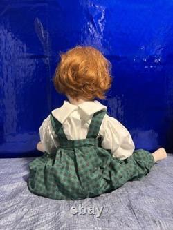 THE DOLL MAKER VTG Apple Annie and Apple Andy Set FULLY PORCELAIN By Linda Rick