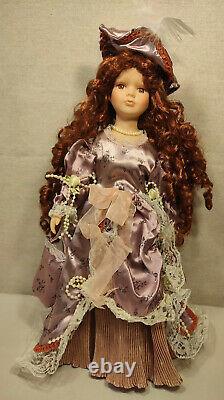 THE ROSE COLLECTION LIMITED Vintage Victorian Porcelain Doll 1 of 5000 Stamped