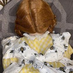 The Doll Maker Porcelain Doll Bee My Honey 569/2500 By Linda Rick WithOriginal Box