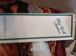 The Doll Maker Talon 33in Porcelain Collector Doll, Linda Rick Signed, COA Stand
