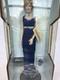The Franklin Mint Diana Princess Of Wales Porcelain Portrait Doll Blue Dress
