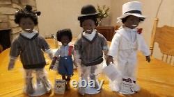 The Hamilton Collection Vintage Little Rascals Buckwheat Fine Porcelain Doll Set