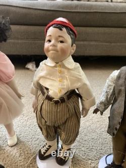 The Little Rascals Porcelain Dolls Hamilton Collection Vintage