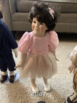 The Little Rascals Porcelain Dolls Hamilton Collection Vintage