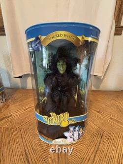 The Wizard of Oz Brass Key Porcelain Dolls Full Set Of 6