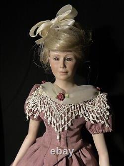 Thelma Resch Porcelain Doll Victorian Lady 1987