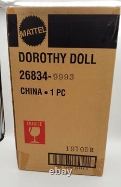 Timeless Treasures Mattel Dorothy The Wizard of Oz Porcelain Doll NIB NRFB