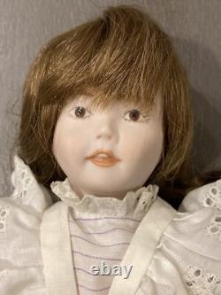 UFDC Region 2 Summer Stock Vintage Porcelain Artist Collector Doll 13.5
