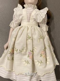 UFDC Region 2 Summer Stock Vintage Porcelain Artist Collector Doll 13.5