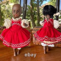 Ultra Rare 14 Black Gebruder Kuhnlenz Character Doll, Circa 1884 on