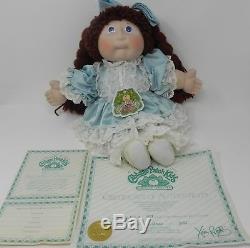 Ultra Rare Vintage Cabbage Patch Kids Porcelain Collection 16 Doll Prestine