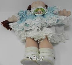 Ultra Rare Vintage Cabbage Patch Kids Porcelain Collection 16 Doll Prestine