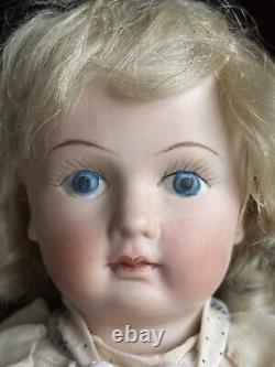 Unidentified Vintage 13.5 Artist Reproduction  Bisque Head Comp. Body Doll