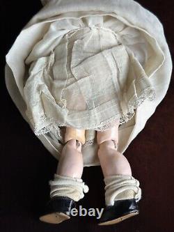 Unidentified Vintage 13.5 Artist Reproduction  Bisque Head Comp. Body Doll