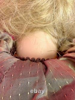 Ute Kase Lepp GERDA Art Doll LE #14/20 German Bisque Folklore Costume Fur Signed