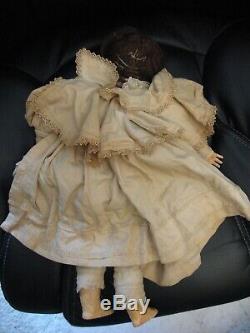 VERY Old 1900s Porcelain and Compo body Doll Great Antique/Vintage Doll