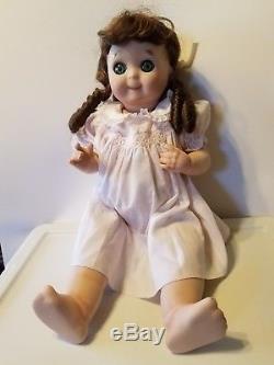VINTAGE 1985 GOOGLY EYE BISQUE 18 DOLL Marked Germany MARKED JDK 221