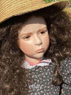 VINTAGE 42 ARTIST DOLL by DAWN ADAMS #9/100 RACHAEL HUMAN HAIR DETAILED