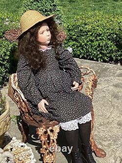 VINTAGE 42 ARTIST DOLL by DAWN ADAMS #9/100 RACHAEL HUMAN HAIR DETAILED