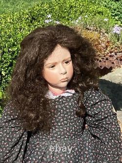 VINTAGE 42 ARTIST DOLL by DAWN ADAMS #9/100 RACHAEL HUMAN HAIR DETAILED