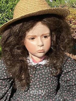 VINTAGE 42 ARTIST DOLL by DAWN ADAMS #9/100 RACHAEL HUMAN HAIR DETAILED