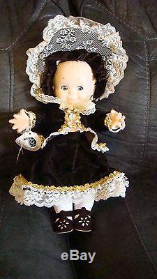 VINTAGE BISQUE PORCELAIN 15 inch FULLY JOINTED JESCO KEWPIE DOLL MARKED