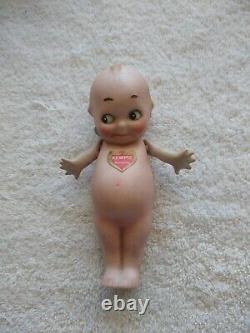 VINTAGE BISQUE PORCELAIN KEWPIE DOLL 5 1/2 inches tall Very Nice, Rare