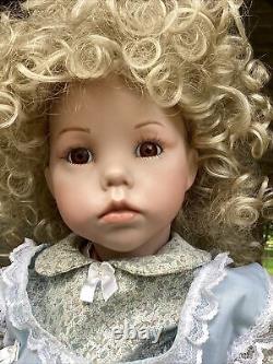 VINTAGE DOLL'HILARY' by DIANA EFFNER 1987 PORCELAIN 25 T SOCKET HEAD