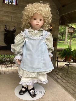 VINTAGE DOLL'HILARY' by DIANA EFFNER 1987 PORCELAIN 25 T SOCKET HEAD