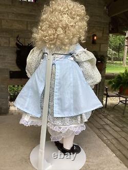 VINTAGE DOLL'HILARY' by DIANA EFFNER 1987 PORCELAIN 25 T SOCKET HEAD