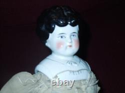 VINTAGE Doll with Porcelain Head & Shoulders Made In Germany 1890'S Nice Cond