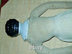 VINTAGE Doll with Porcelain Head & Shoulders Made In Germany 1890'S Nice Cond