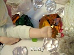 VINTAGE PORCELAIN THREE FACE BABY DOLL 8 TALL Super Rare & Hard 2 Find AWESOME