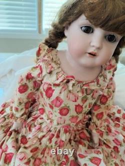 VINTAGE Porcelain Bisque Doll 18 inches