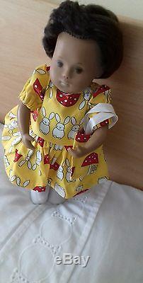 VINTAGE TRENDON SASHA BABY girl doll 1970s. Painted lips. Reduced